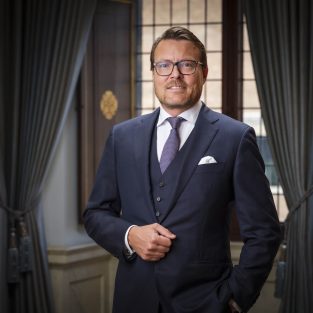 Amsterdam, september 2020: Prins Constantijn in Koninklijk Paleis Amsterdam. Foto: RVD - Martijn Beekman